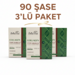 Bella Mia Collagen %100 Saf ve Doğal 5 Tip Kolajen ve Vitamin İçeren Diyet Takviyesi Ekonomik Paket (90 Şase)
